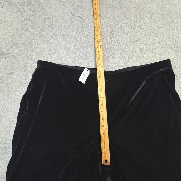 NWT Talbots Black Velvet Plus Size 22W Pants Elastic Waist‎ Stretch BRAND NEW! - Picture 9 of 11